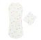 Комплект (кокон) дитячий інтерлок 7179-793 Молочний Зайчики розмір 36/40 (зрiст 56 см - 62 см)