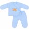 Комплект для хлопчика муслін 6308-862 Блакитний Croissant Club зріст 56 см