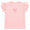 Футболка для девочки интерлок 2307-792 Розовый Бантик размер 52 (рост 80 см) 