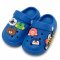 Шлёпки-кроксы детские W-162 Cиний Zoo размер 24-25 (15 см)