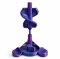 Настільна фіджет-іграшка 3D Magic spiral 2025-147 Фіолетовий розмір 18*12 см