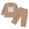 Костюм дитячий інтерлок-вафелька 7273-812 Бежевий Kids club зріст 74 см