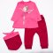 Комплект для девочки "Крутышка" Модель 7205-082 Розовый/штаны бордовые рост 92 см