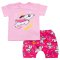 Комплект для девочки Модель 2269-453 Розовый Snoopy размер 48 (рост 74 см - 80 см)
