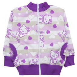 ﻿Кофта для дівчинки Модель 473-353 Фіолетовий Hello Kitty 