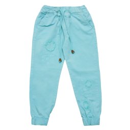 Брюки для девочки Модель 7384-2 Мятный