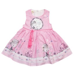 Платье для девочки Модель 7003 Розовое