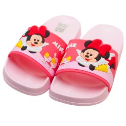 Шльопанці для дівчинки Модель 20210003 Світло-рожеві Mickey 