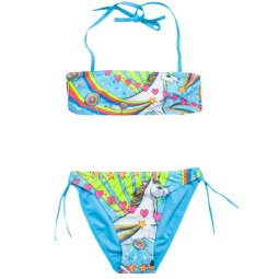 Купальник для дівчинки Модель 21130 Блакитний 