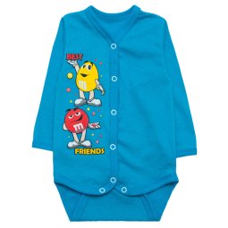 Боді для хлопчика Модель 6139-022 Бірюза "M&M's" 