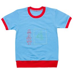 Футболка для хлопчика Модель 2149-342 Блакитний "Start" 