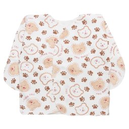 Распашонка для мальчика коричневая "Мишки" Модель 605-043