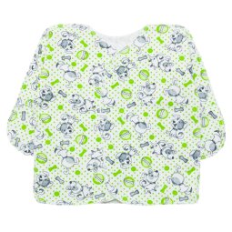 Салатова сорочечка для хлопчика Модель 605-043 Песик 
