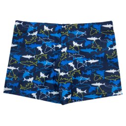 Плавки для мальчика Модель П350 Темно-синие Акулы