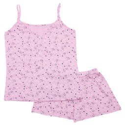 Пижама для вагітної Модель ТР-0105 Рожева сердечки 