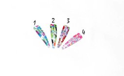 Заколка Дивный сад Модель 0123