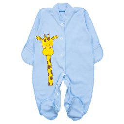 Человечек детский Модель 7144-082 Голубой Жираф