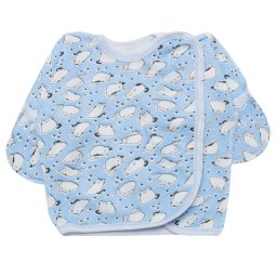 ﻿Сорочечка для хлопчика Модель 607-043 Блакитна Кіт 