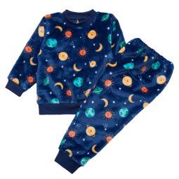 Пижама для мальчика Модель 329-573 Синий Космос