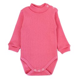 Боди гольф для девочки рубчик начес 6238-182 Светло-розовый