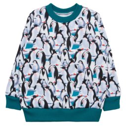 Джемпер дитячий Модель 4277-353 Пінгвіни 