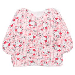 Распашонка для девочки Модель 605-043 Персик Мышка