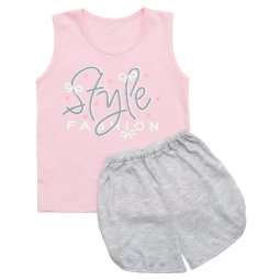 Пижама для девочки Модель 353-613 Розовый Style