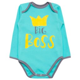 Боді для хлопчика Модель 6220-082 М'ятний Big Boss 