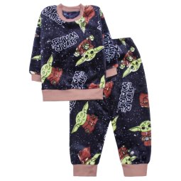 Пижама для мальчика Модель 329-573 Темно-синий Йода