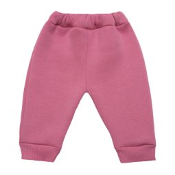 Штанці для дівчинки трьохнитка начіс 7198-352 Темно-рожевий 