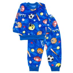 Пижама для мальчика Модель 329-573 Синий Регби
