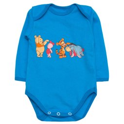 Боди для мальчика Модель 6220-042 Джинс Зверята