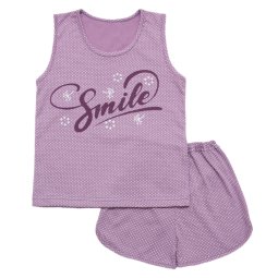 Піжама для дівчинки Модель 353-613 Бузковий Smile 