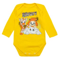 Боді дитячий Модель 6220-042 Жовтий Сафарі 