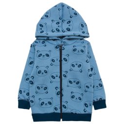 Кофта с капюшоном для мальчика Модель 4281-353 Синий Панда