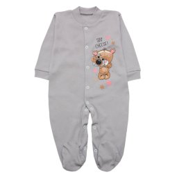Чоловічок для хлопчика Модель 7119-082 Сірий Ведмедик 