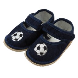 Тапочки для мальчика 20210005 Темно-синий Мяч