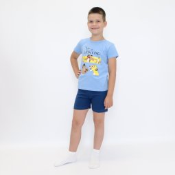 Комплект для хлопчика Модель 2210-452 Блакитний Lion King 
