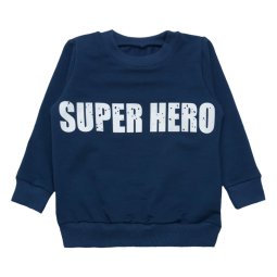 Джемпер для хлопчика Модель 4234-362 Індиго SUPER HERO 