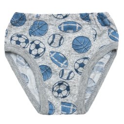 Труси для хлопчика Модель 104-023 Сірий М'ячі 