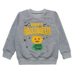 Джемпер дитячий Модель 4234-362 Сірий Happy Halloween 