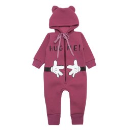 Комбінезон для дівчинки Модель 7240-352 Сливовий HUG ME 