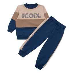 Спортивный костюм для мальчика Модель 4219-362 Индиго уценка (пятно)
