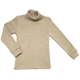 Водолазка дитяча рубчик начіс П-1041-182 Бежевий