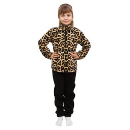 Костюм детский флис 4307-523 Леопард