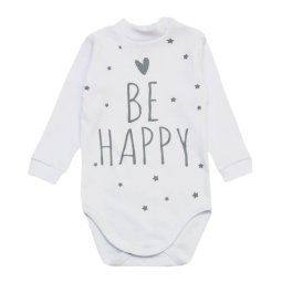 Боді-гольф дитячий інтерлок 6237-081 BE HAPPY 