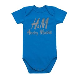 Боді дитячий кулір 6113-022 Синій Hochy Moloka 