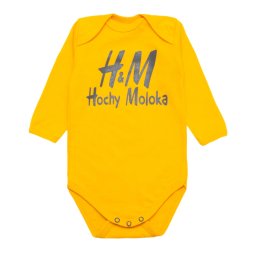 Боді дитячий кулір 6220-022 Жовтий Hochy Moloka 