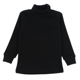Водолазка дитяча рубчик 404-502 Чорний