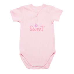 Боди для девочки интерлок 6254-792 Розовый Sweet